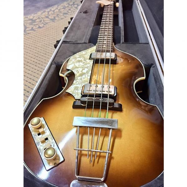 Custom Hofner 500/1 Vintage 63 Beatle Bass Made In Germany 2005 Vintage Sunburst #1 image