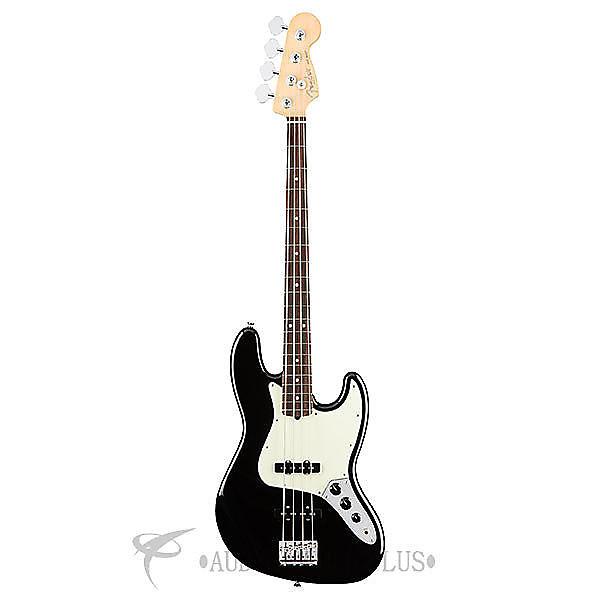 Custom Fender American Professional Jazz Bass RW Fingerboard 4 String Electric Bass Black - 0193900706 #1 image