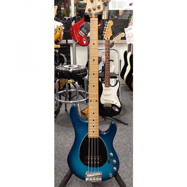 Custom Ernie Ball Music Man Sterling 4 string Bass Blue Sparkle Burst #1 image