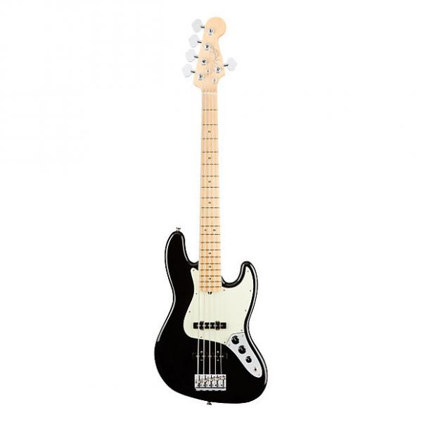 Custom Fender American Professional Jazz Bass V - Black, Rosewood Fingerboard #1 image