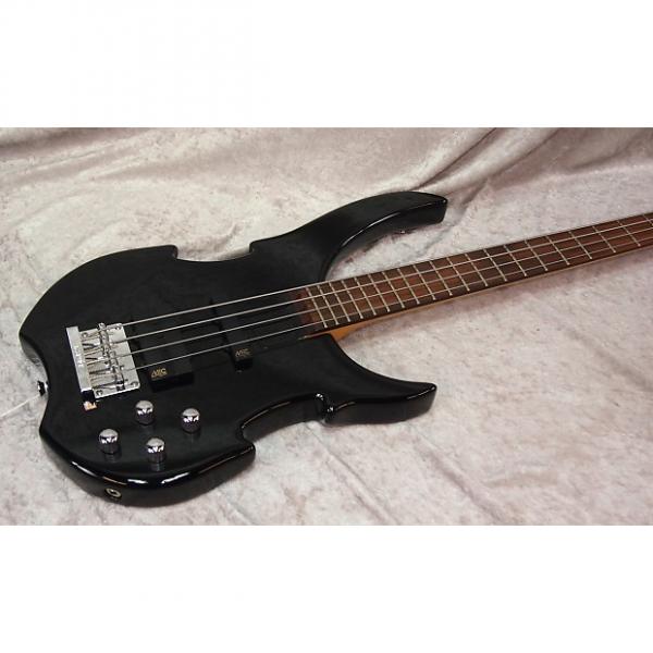 Custom Warwick Rockbass Rock Bass Vampyre 4 string electric bass guitar in black finish #1 image