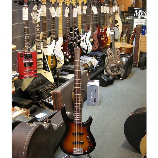 Custom 1994 Fender MIJ MB-5 3-Tone Sunburst Finish 5-String Electric Bass Guitar #1 image