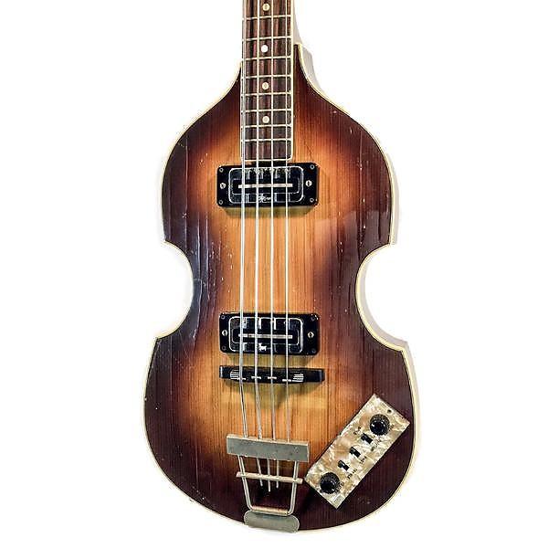 Custom Hofner 1970's 500/1 Violin Electric Bass VINTAGE #1 image