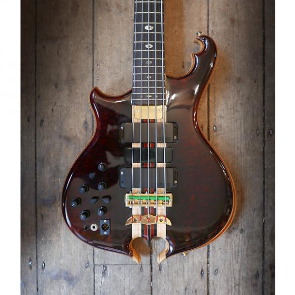 Custom Alembic Omega Cut 5 String Bass 1990's Natural #1 image