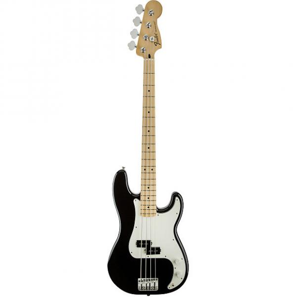 Custom Fender Standard Precision Bass®, Maple Fingerboard, Black #1 image