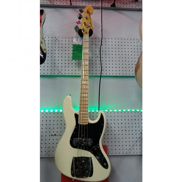 Custom Fender Fender American Vintage '70's reissue jazz bass 0191032805 2013 olympic white maple #1 image