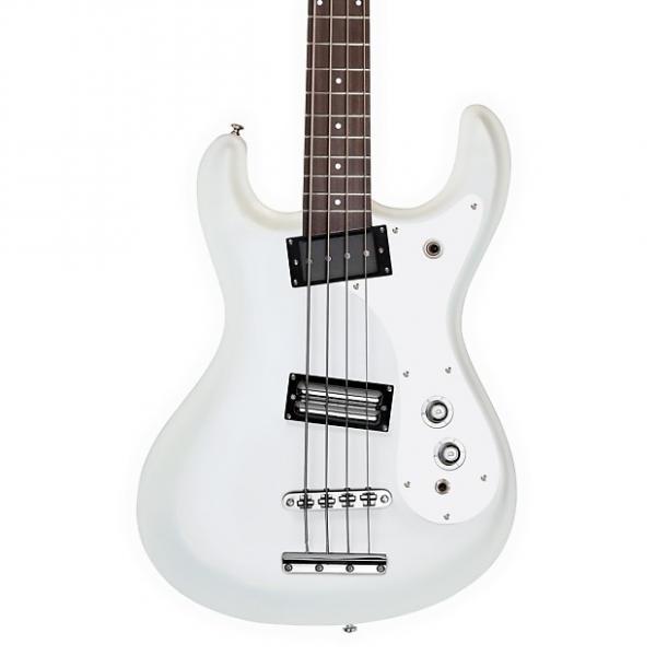 Custom Danelectro 64 Bass White Pearl #1 image
