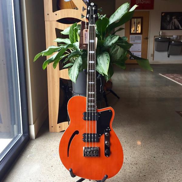 Custom Reverend Dub King Bass 2017 Rock Orange #1 image