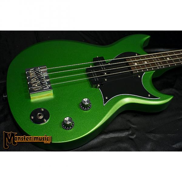 Custom Reverend Mike Watt Signature Wattplower Bass 2017 Satin Emerald Green #1 image