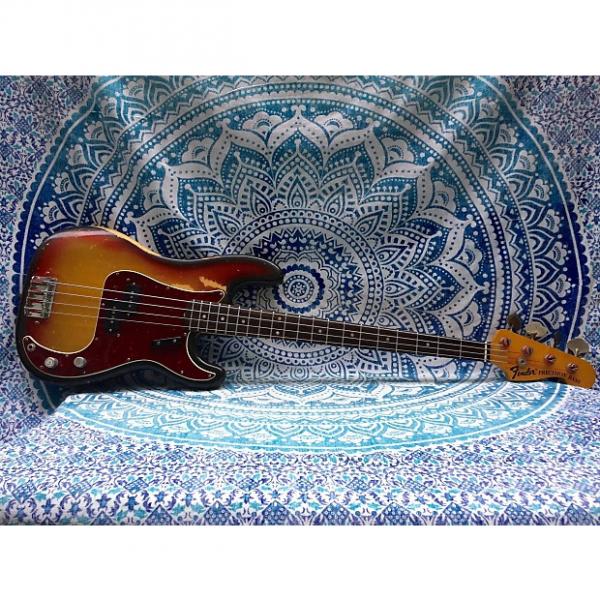 Custom Fender Precision Bass 1970 Sunburst #1 image