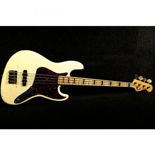 Custom Fender Jazz Bass 1973 Olympic White Pro-Refin #1 image