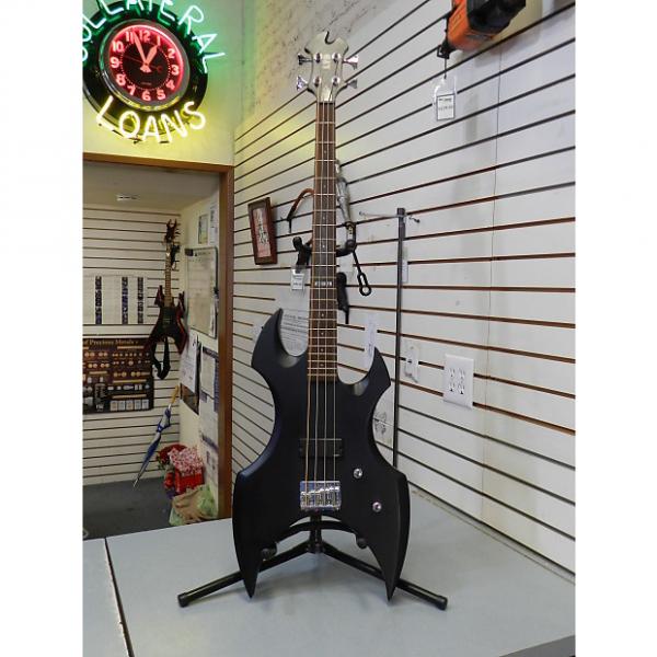 Custom ESP LTD AX-54 Black Matte 4-String Electric Bass #1 image