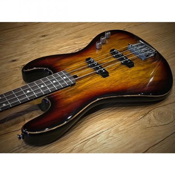Custom Warmoth/Copperline Custom Medium Scale Bass 32&quot; 2014 Sunburst #1 image