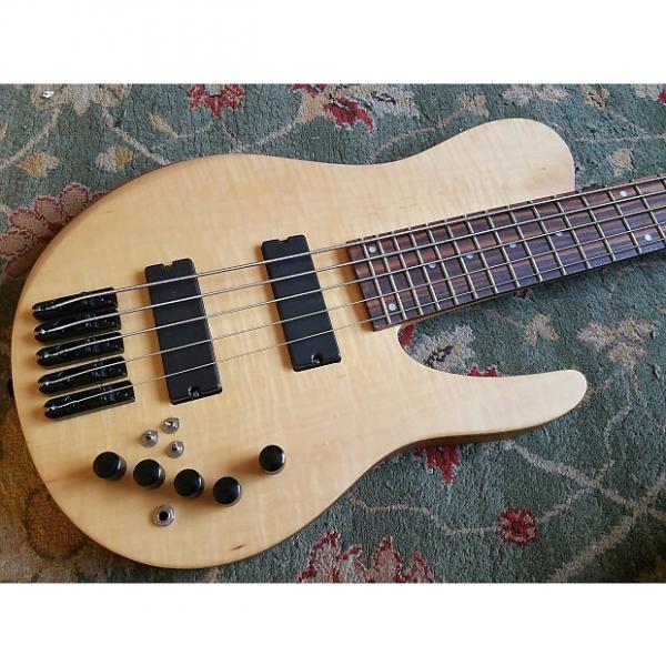 Custom Imperial Matt Garrison 5 String Single cut Bass Imperial MG 2016 Natural #1 image