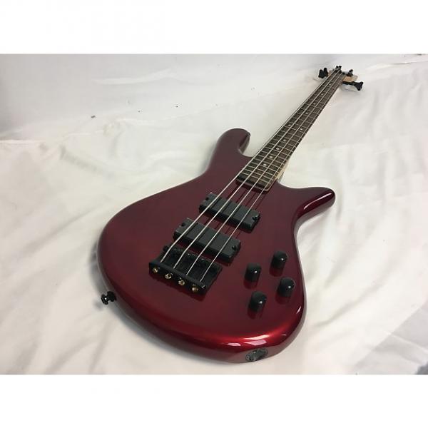 Custom New Spector Performer 4 Bass Red w/Gig Bag #1 image