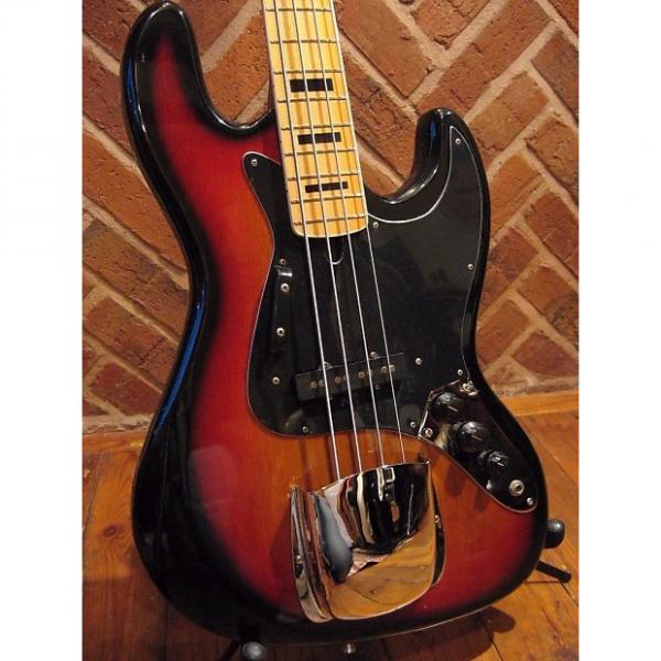 Custom Vintage Japanese Franconia Branded J/Bass. Full Scale Vintage Suburst #1 image