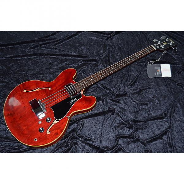 Custom 1967 Gibson EB-2C Bass in cherry near mint to mint orig. case 100% original #1 image