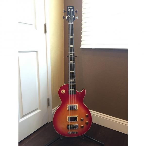 Custom Gibson Les Paul Bass Guitar 2003 Cherry Sunburst #1 image