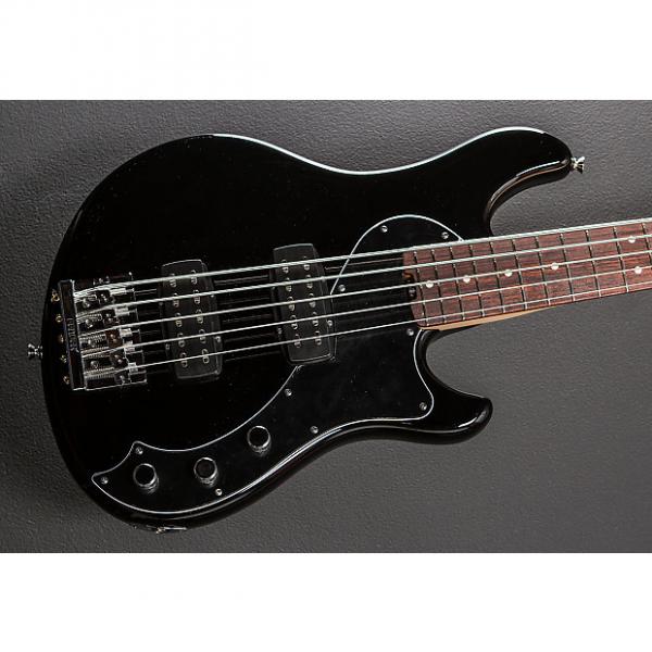 Custom Fender American Standard Dimension V HH Bass 2015 Black #1 image
