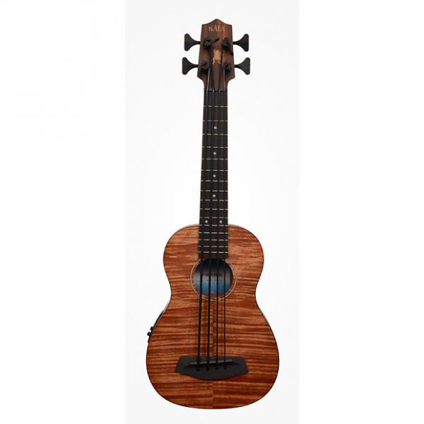 Custom Kala UBASS-EM-FS Exotic Mahogany Acoustic-Electric U-Bass #1 image