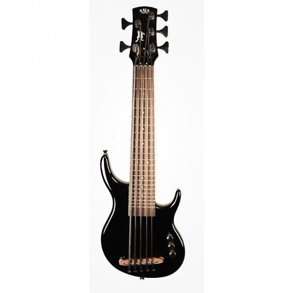 Custom Kala UBASS-SUB5FS-SBK w/Bag 5-String Fretted Black U-Bass #1 image