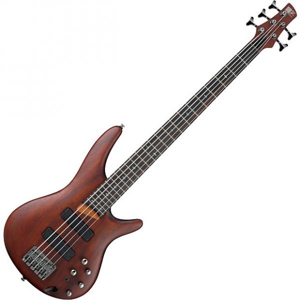 Custom Ibanez SR Standard SR505 5 String Electric Bass Brown Mahogany #1 image