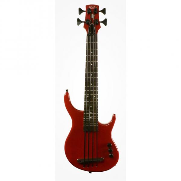 Custom Kala UBASS-SUB4FS-SRD w/Bag 4-String Fretted Red U-Bass #1 image