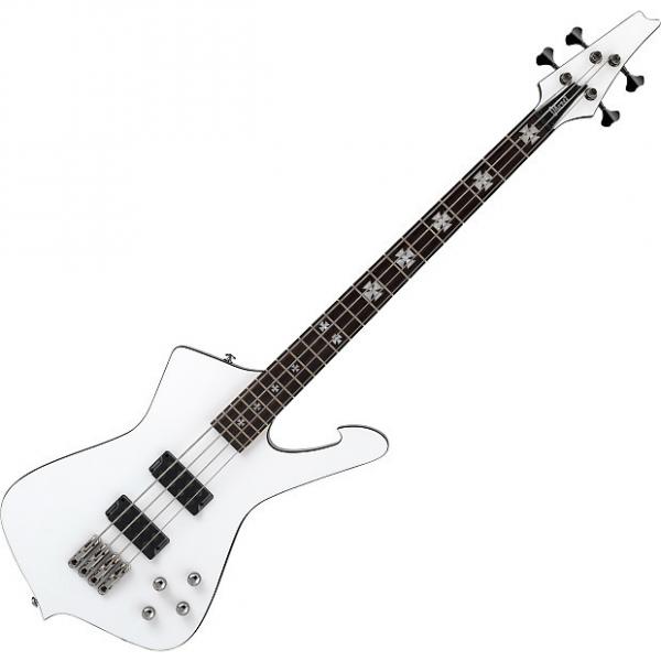 Custom Ibanez Sharlee D'Angelo Signature SDB3PW Electric Bass Pearl White #1 image