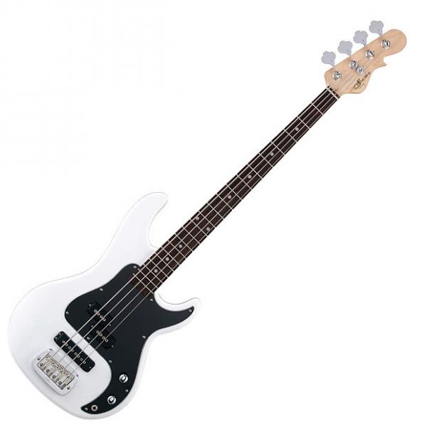 Custom G&amp;L Tribute Series SB-2 Bass Gloss White w/ Rosewood Fretboard &gt;Free Set up included&lt; #1 image