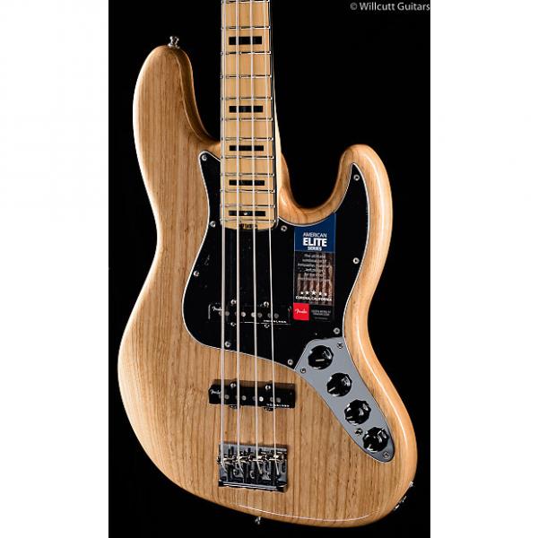 Custom Fender American Elite Jazz Bass Natural (761) #1 image