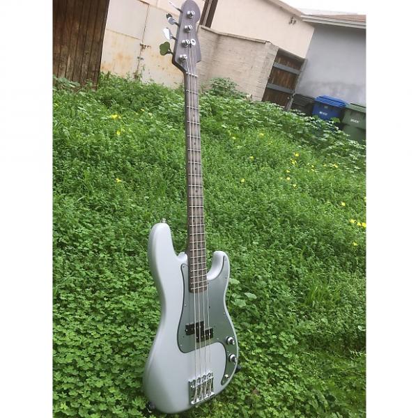 Custom P Bass 2017 Matte Silver #1 image