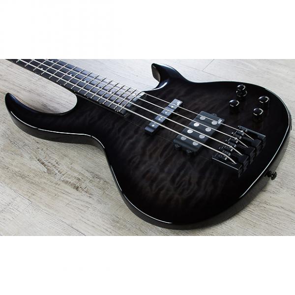 Custom ESP LTD BB-1004 Signature Bass, See-Thru Black Sunburst, SIGNED by Bunny Brunel #1 image