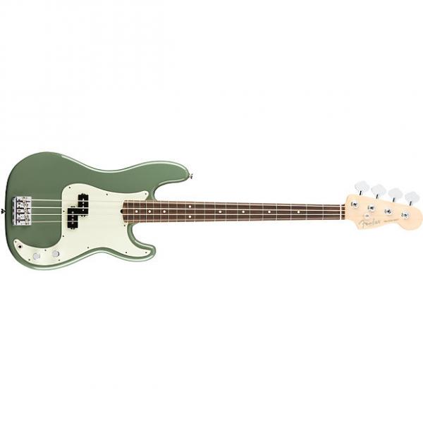 Custom Fender American Pro Precision Bass Rosewood Fingerboard Antique Olive +Hard Case #1 image