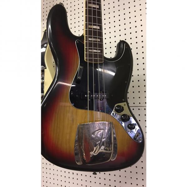 Custom Fender Jass Bass 1975 Burst #1 image