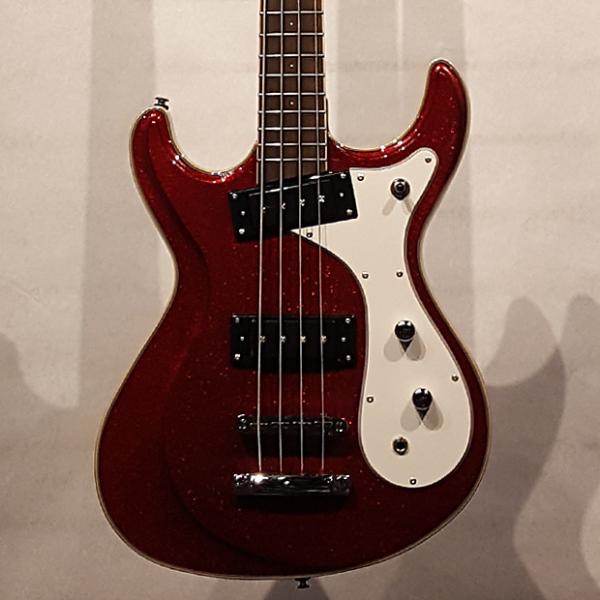 Custom Eastwood Sidejack Bass 32 Metallic Red B-STOCK 1302323 #1 image