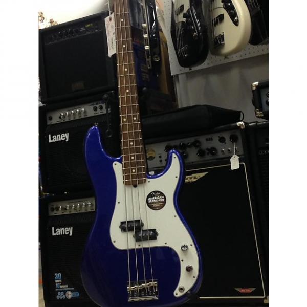 Custom Fender American Standard Precision Bass Mystic Blue Metallic #1 image