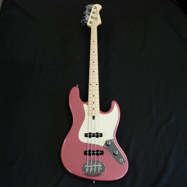 Custom Lakland USA 44-60  Burgundy Mist 4 String Bass FREE Tech 21 Sans Amp DI #1 image