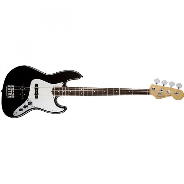Custom Fender American Standard Jazz Basså¨, Rosewood Fingerboard, Black 0193700706 #1 image