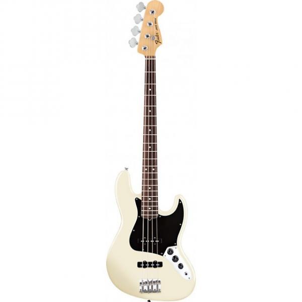 Custom Fender American Special Jazz Bass Rosewood Olympic White With Gig Bag #1 image
