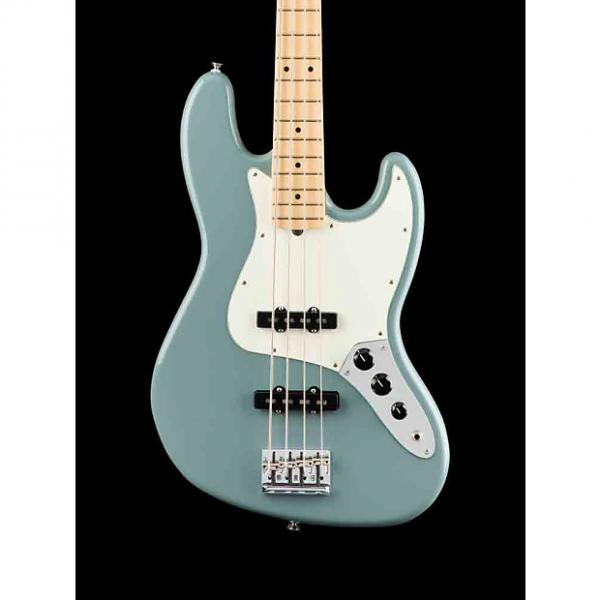 Custom Fender American Professional Jazz Bass - Maple Neck - Sonic Gray - New Elite Case - 7.2 lbs. #1 image