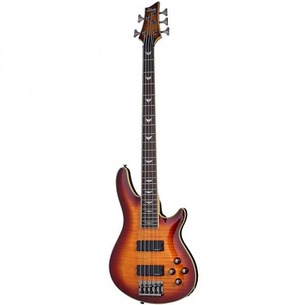 Custom Schecter Omen Extreme-5 Vintage Sunburst VSB *B-Stock* 5-String Bass Guitar Extreme 5 #1 image