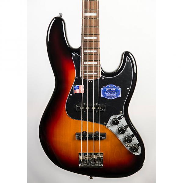 Custom Fender American Deluxe Jazz Bass in 3-Color Sunburst #1 image