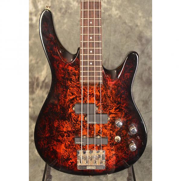 Custom Washburn XS-4 Axxess Bass 4 String Bass 1990s Gloss Swirl w Deluxe Gigbag Included #1 image