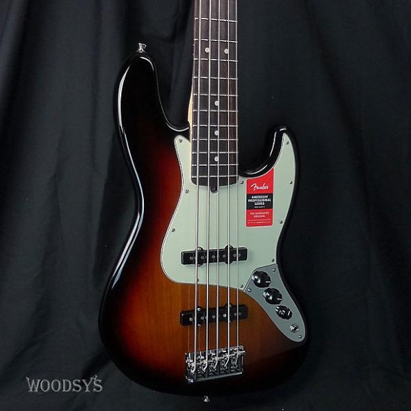 Custom Fender American Professional Jazz Bass V - Sunburst / Rosewood #1 image