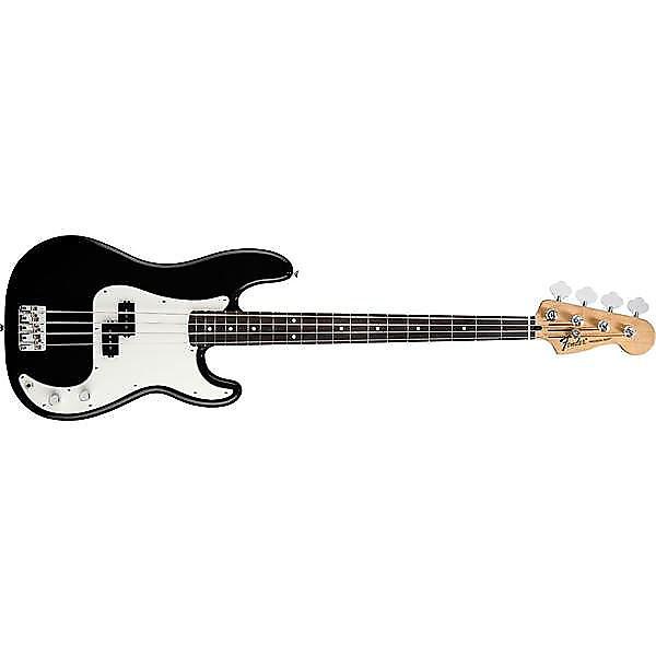 Custom Fender Standard Precision Bass Rosewood Neck Black 0146100306 #1 image
