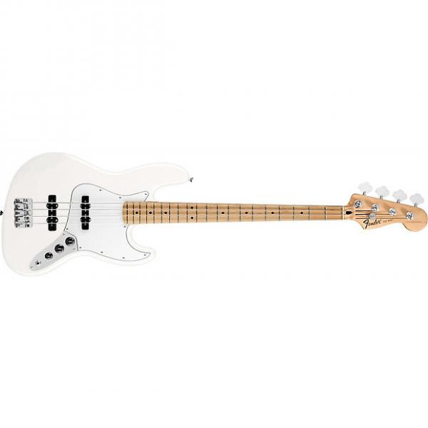 Custom Fender Standard Jazz Basså¨, Maple Fingerboard, Arctic White 0146202580 #1 image