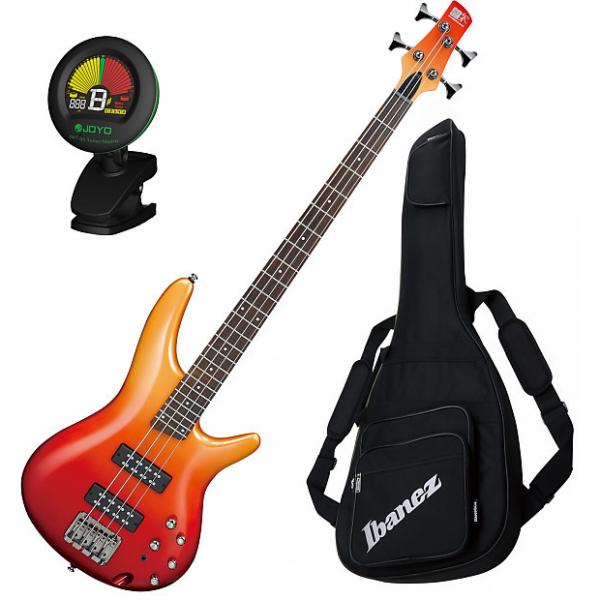 Custom Ibanez SR300E AFM 4-String Electric Bass Guitar Bundle #1 image