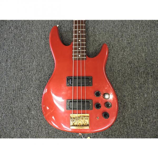 Custom Peavey Dyna Bass Guitar Red #1 image