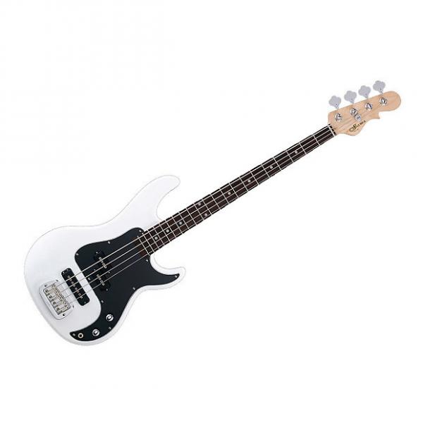 Custom G&amp;L Tribute Series SB-2 Bass - Gloss White/Rosewood #1 image