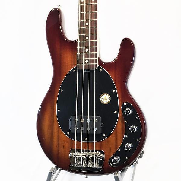 Custom Sterling by Music Man Ray 34 Koa 4-String Electric Bass #1 image